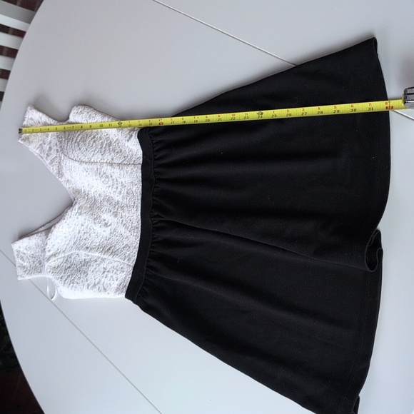 Candie's Juniors Dress Size Small White and Black - Picture 8 of 12